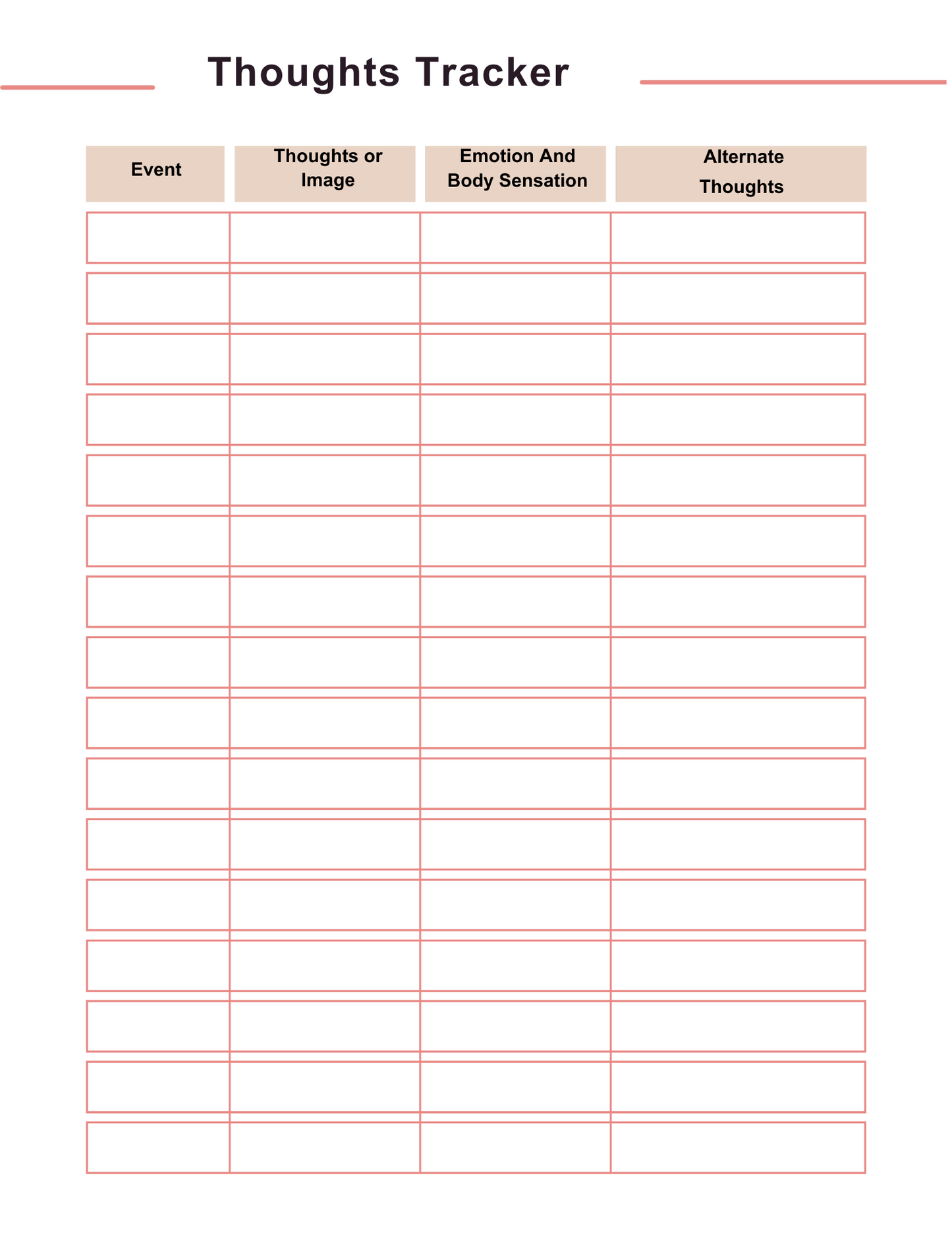 Stress Processing Journal
