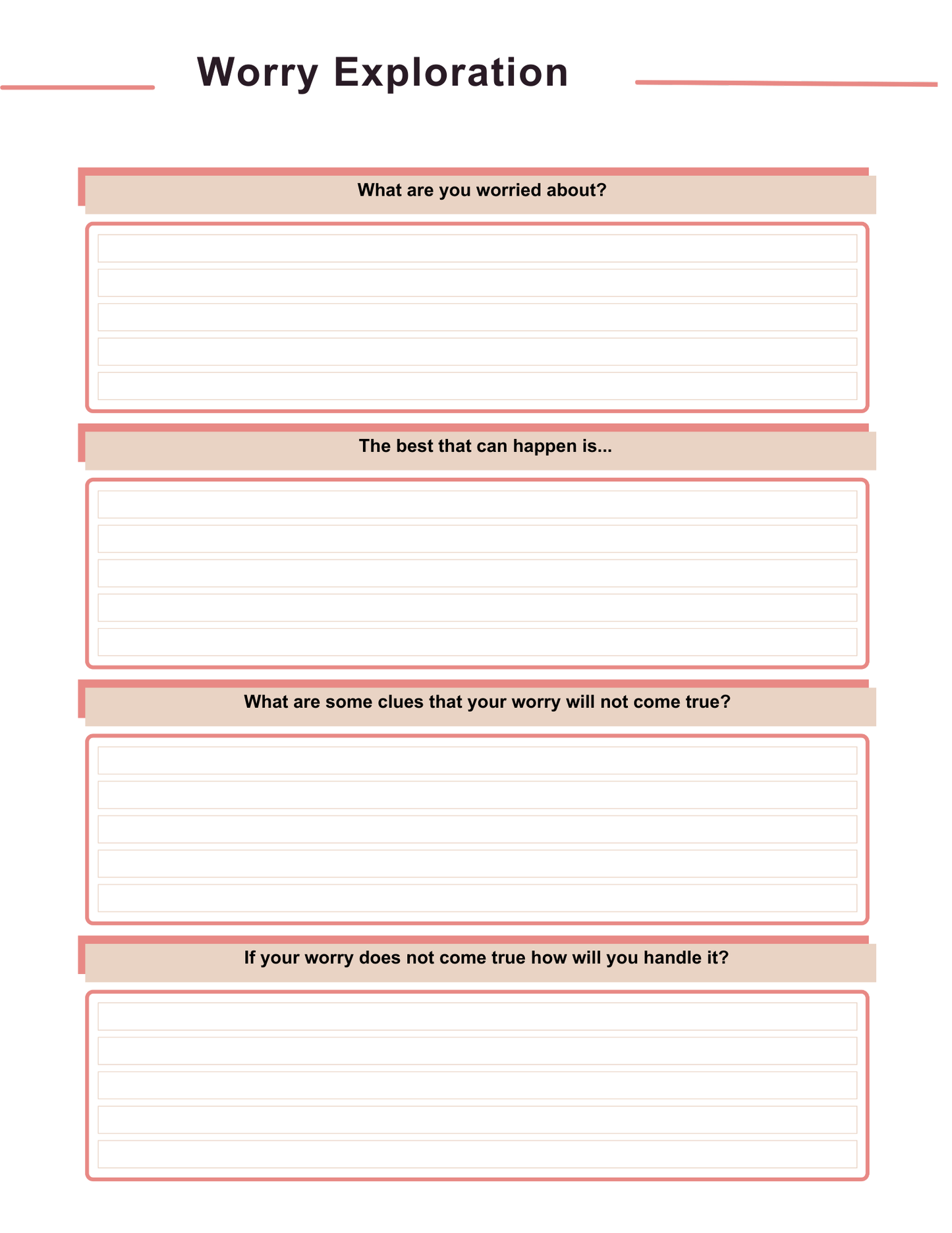Stress Processing Journal