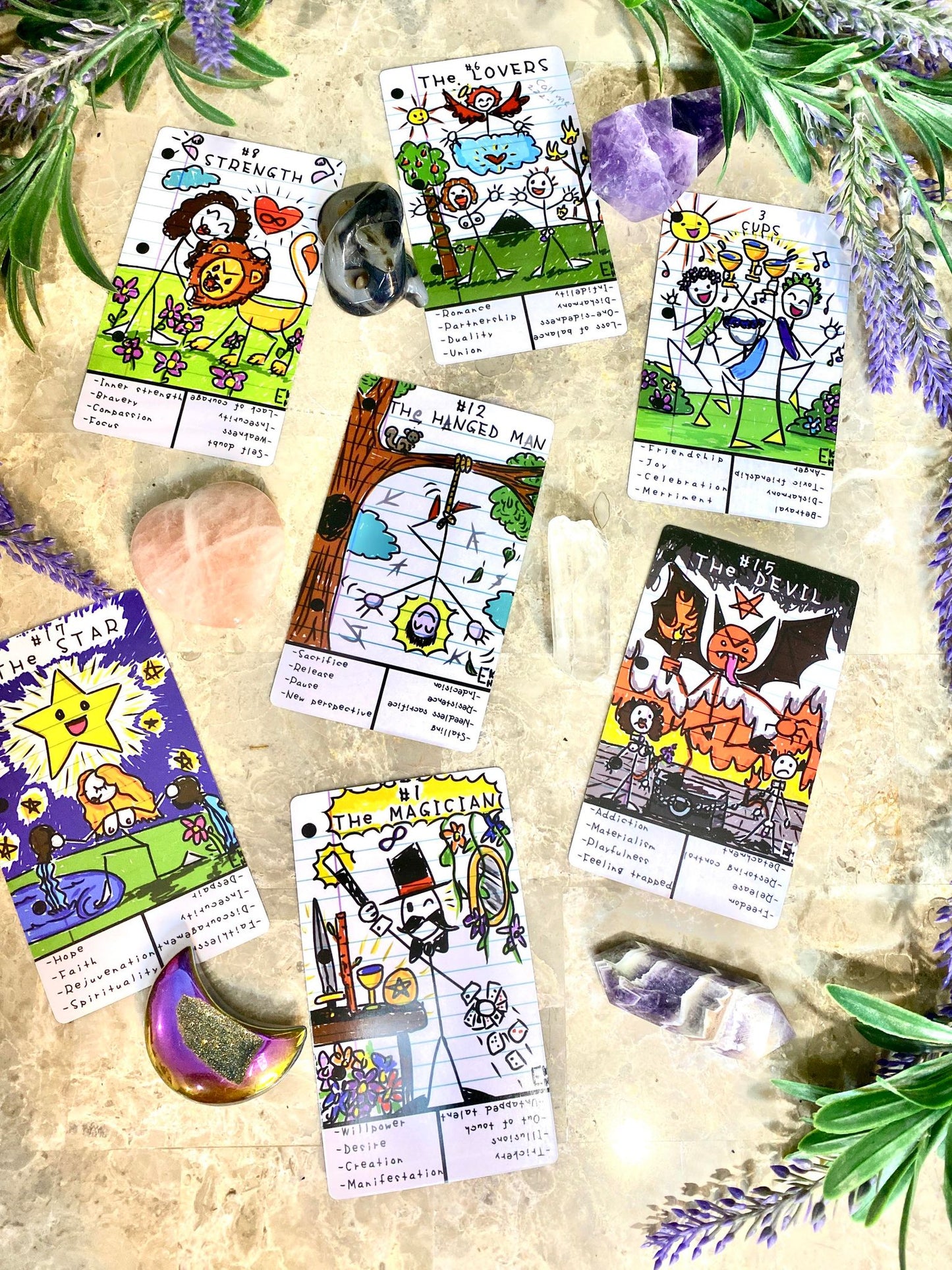 Doodle Tarot - Large or Mini