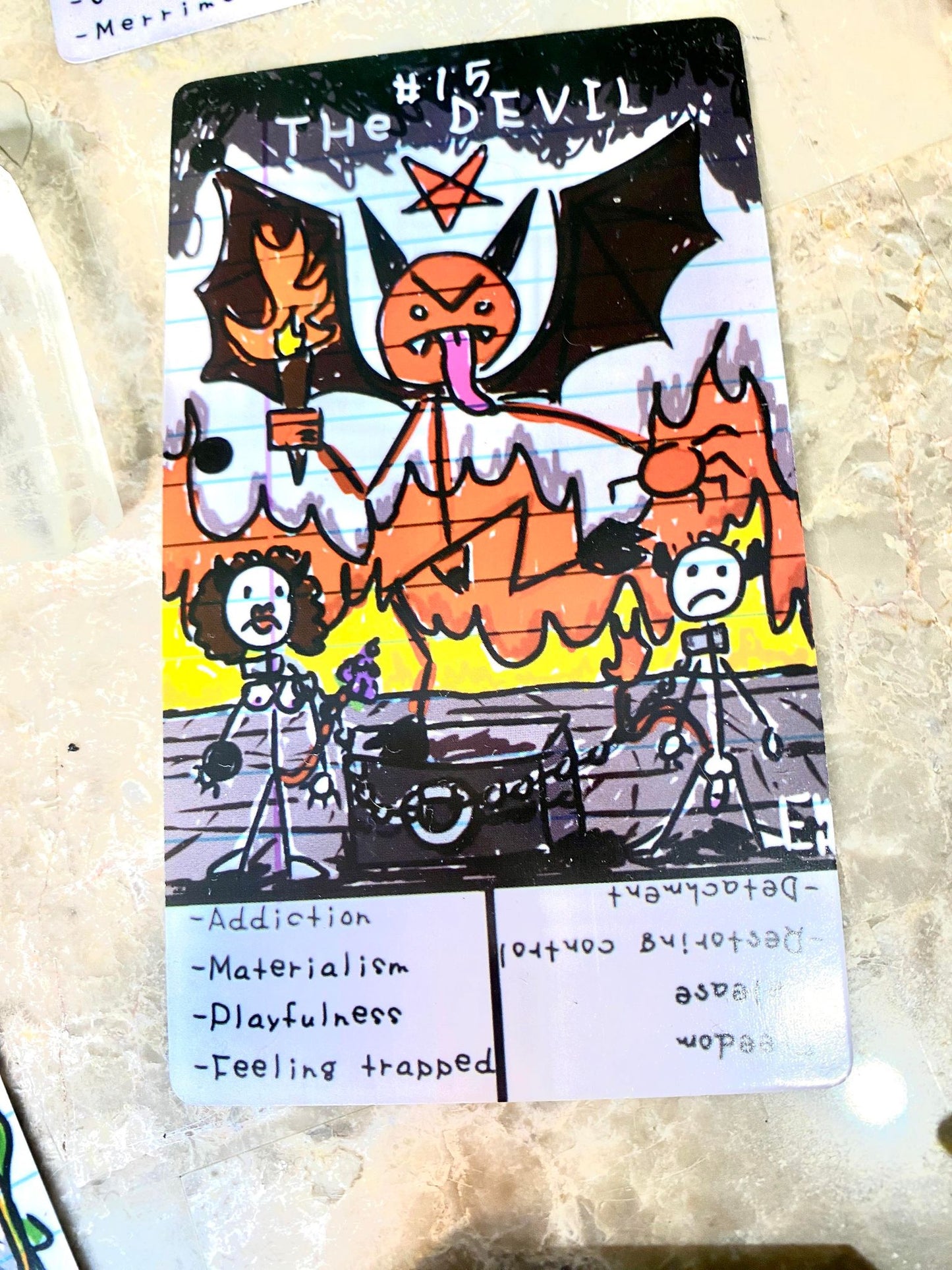 Doodle Tarot - Large or Mini