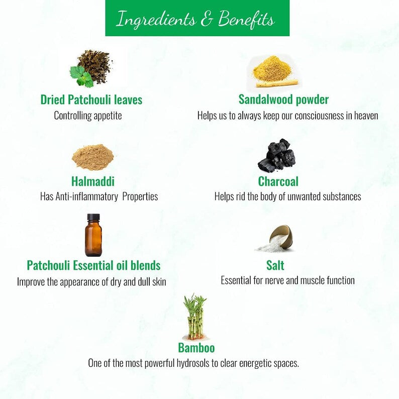 AZTEC Patchouli Plant Based Incense