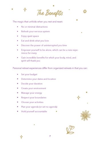 Sacred Rest & Reset Retreat Journal