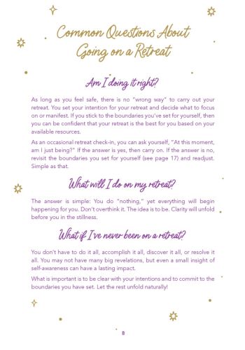 Sacred Rest & Reset Retreat Journal