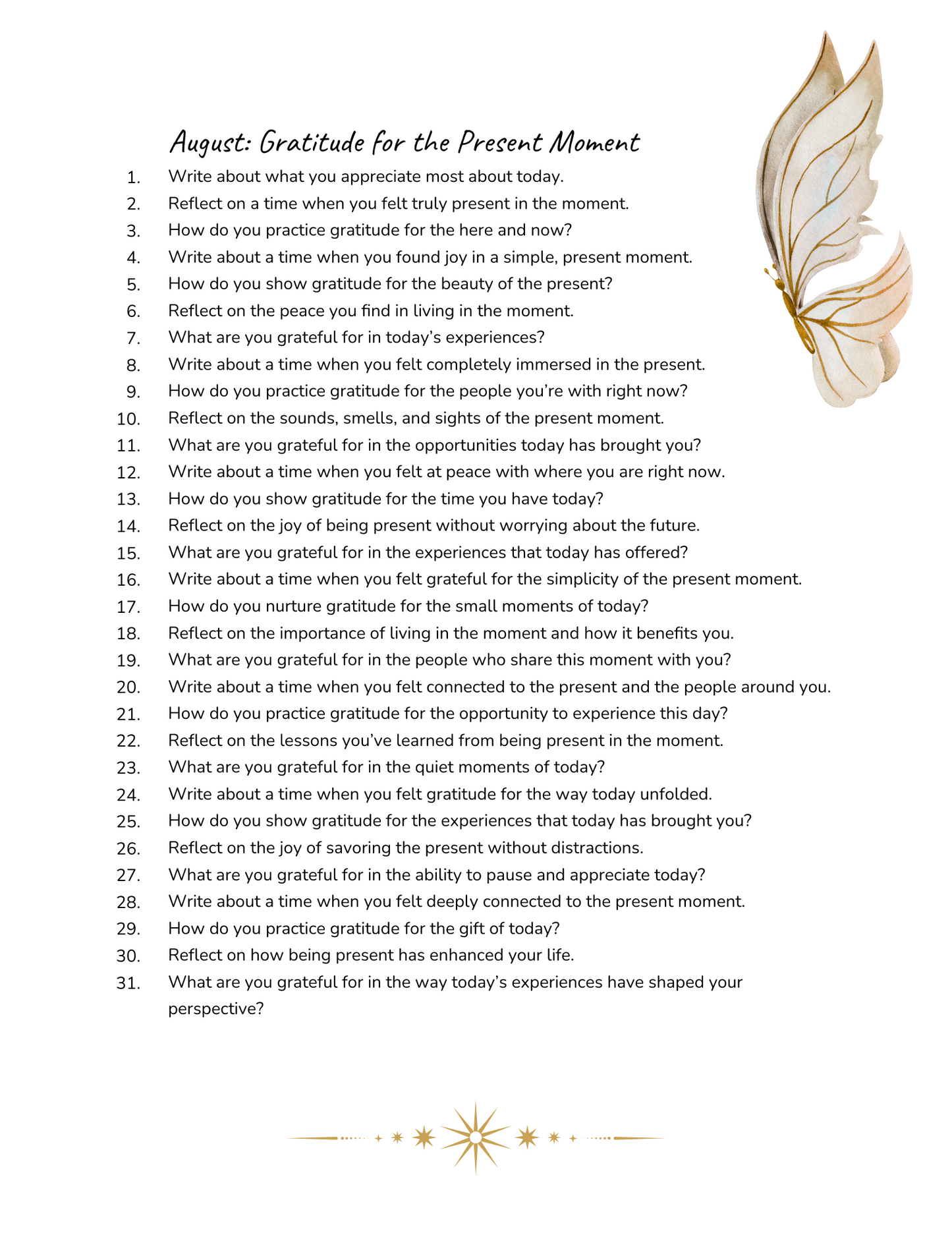 365 Soulful Gratitude Prompts