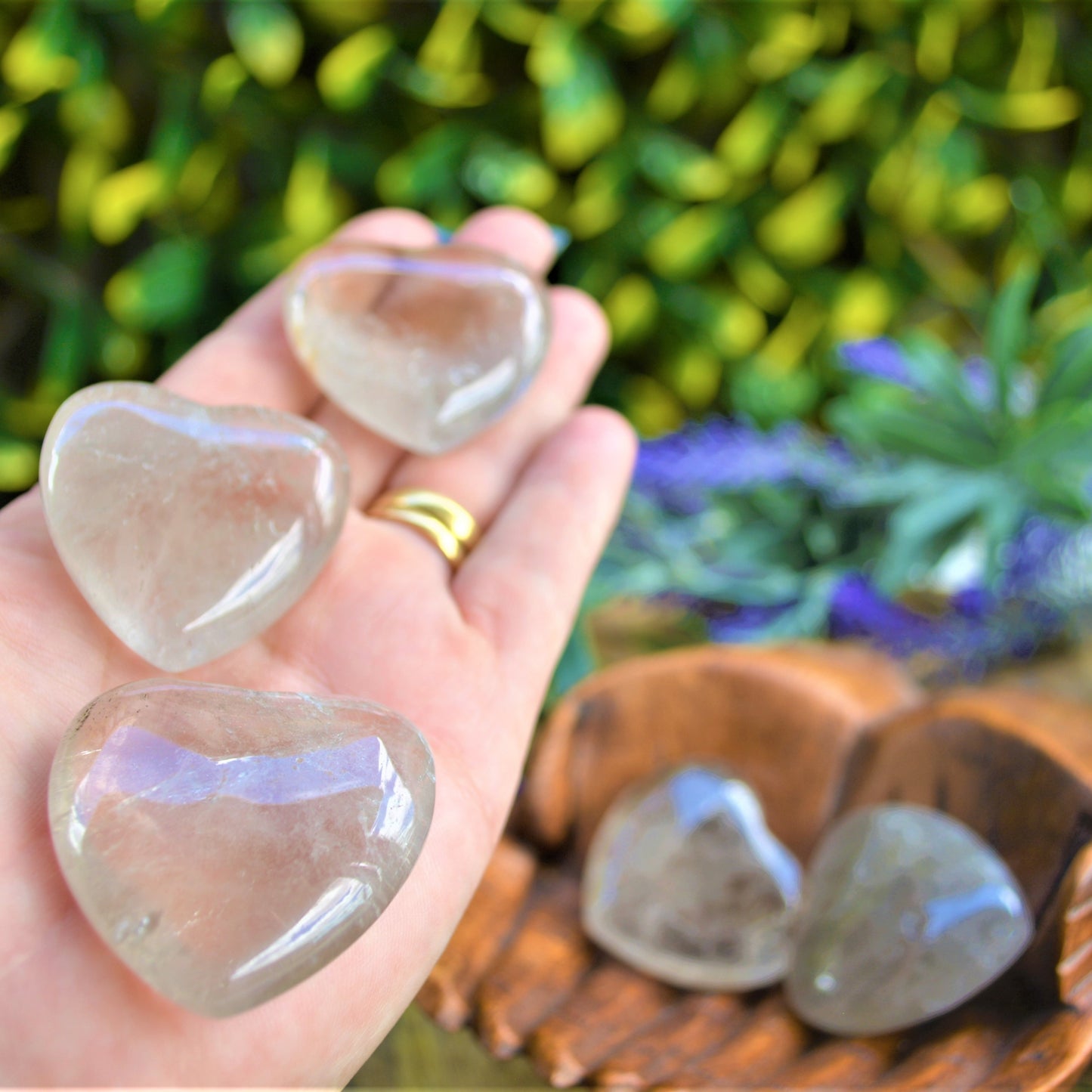 Smokey Quartz Heart