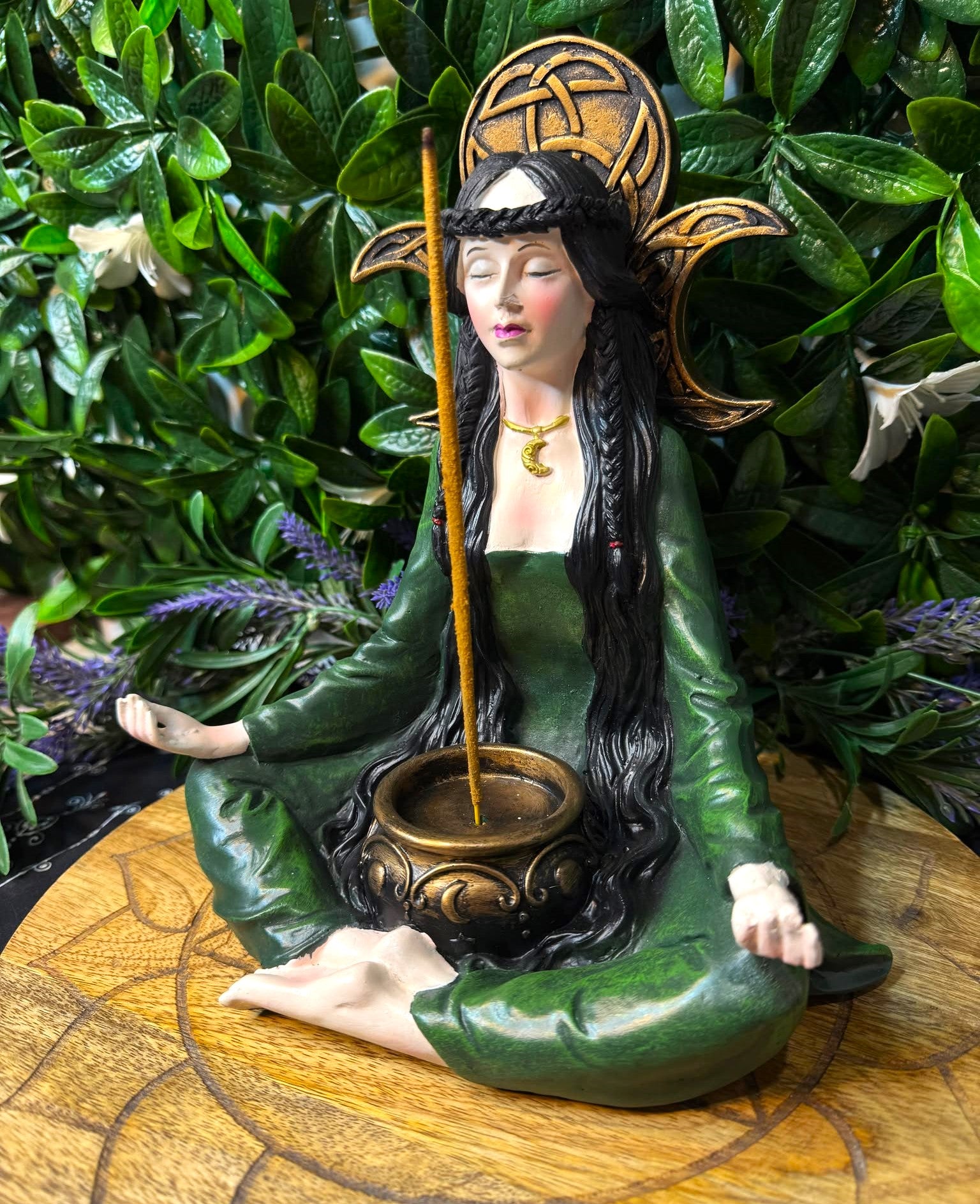 Guardian Protector Incense Candle Holder