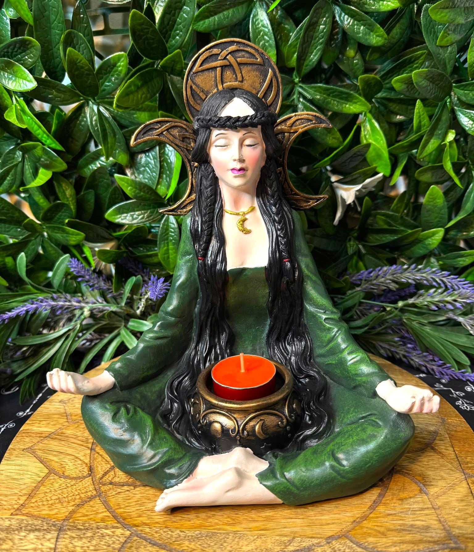 Guardian Protector Incense Candle Holder