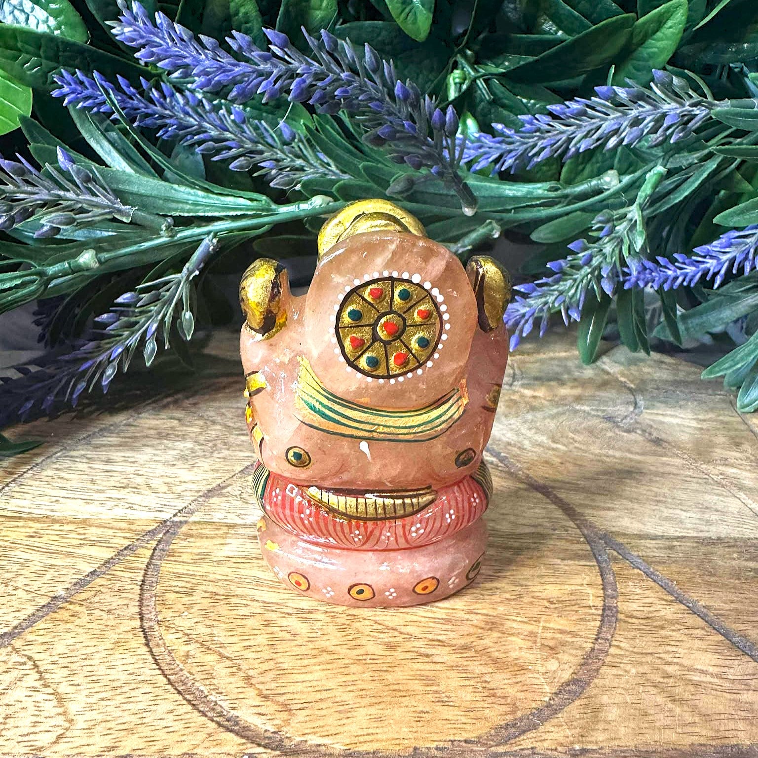 Rose Quartz Ganesha