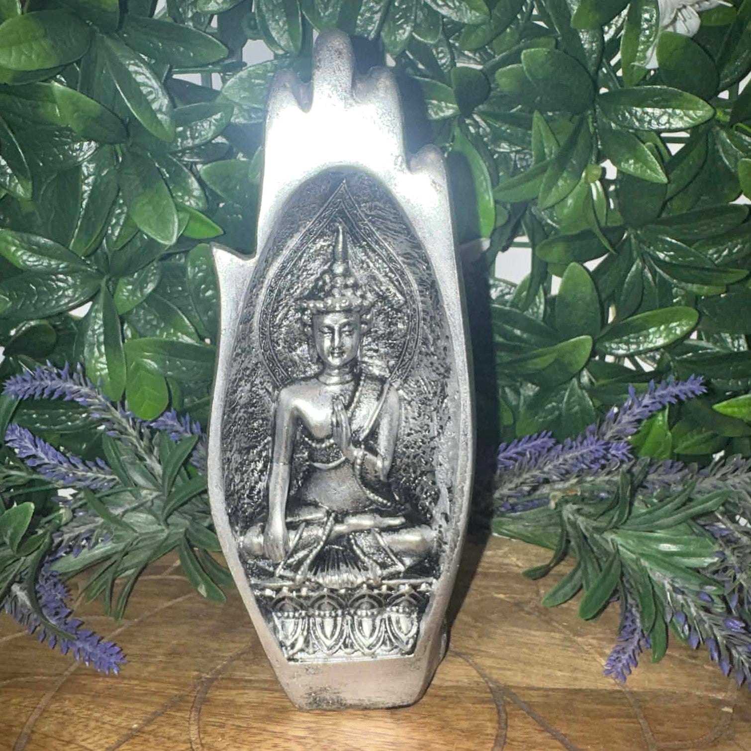 Namaste Buddha Hand Statue