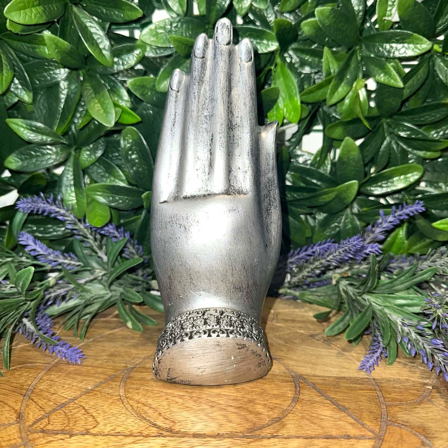 Namaste Buddha Hand Statue