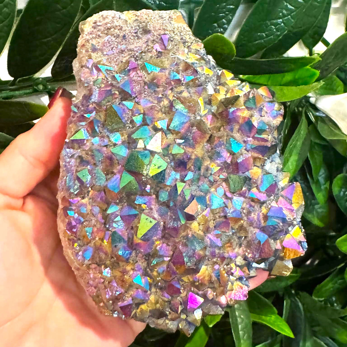 Titanium Druzy Rough
