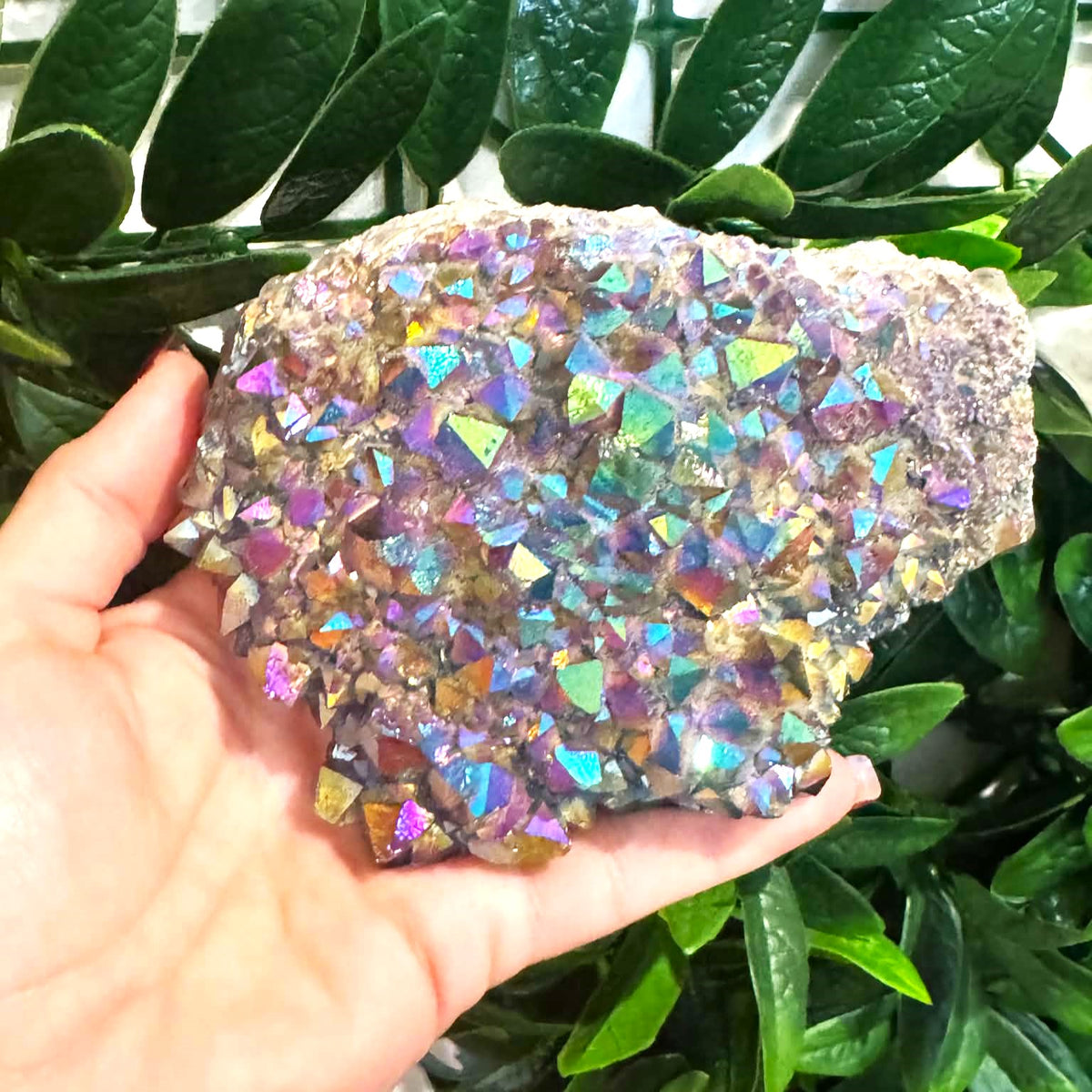 Titanium Druzy Rough
