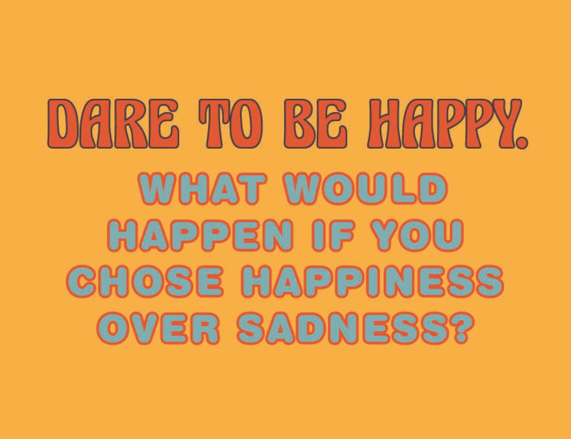 Happiness Words of Inner Joy cards