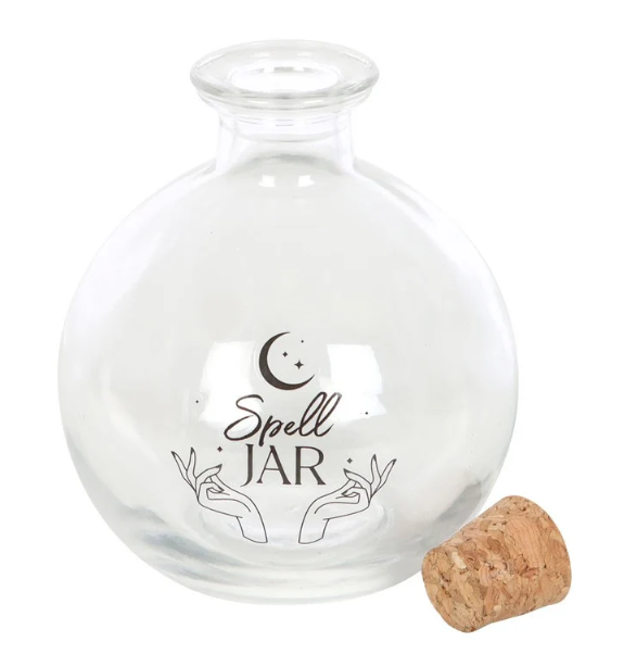 Magical Witchy Spell Jar with Recipe Book