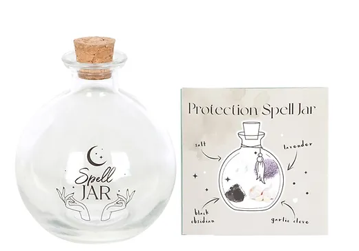 Magical Witchy Spell Jar with Recipe Book