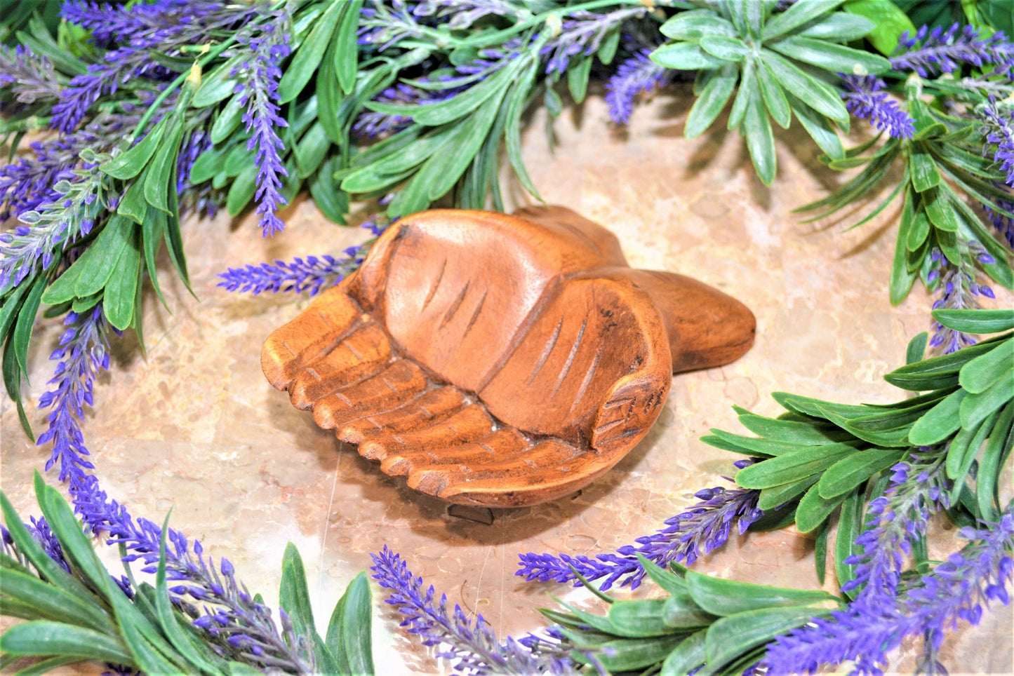 Wooden Offering Hands