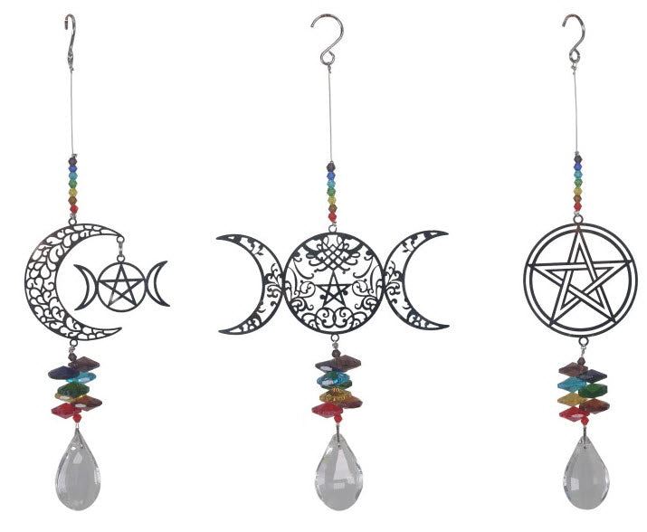 Chakra Wiccan Suncatchers