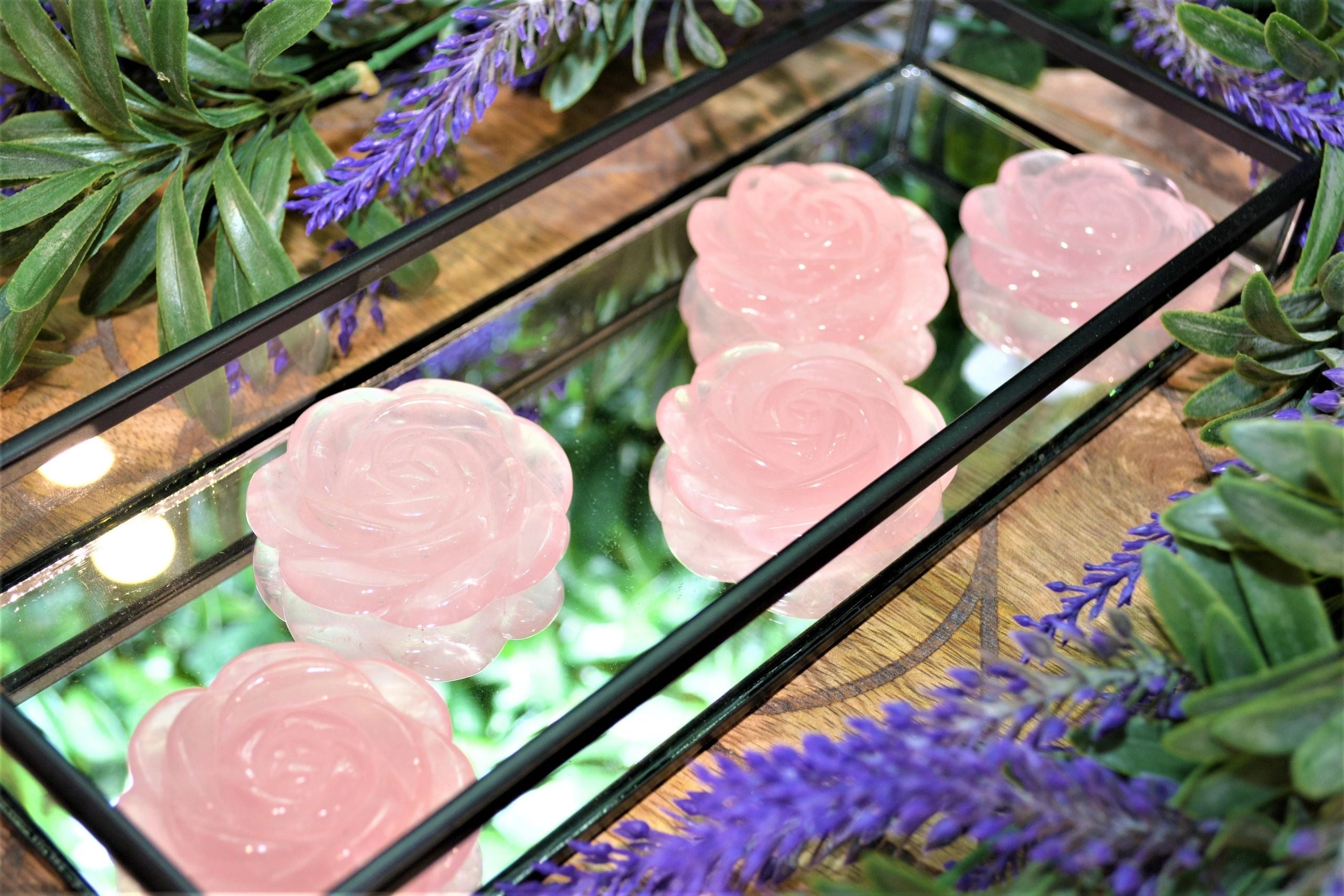 Rose Quartz Rose Flower