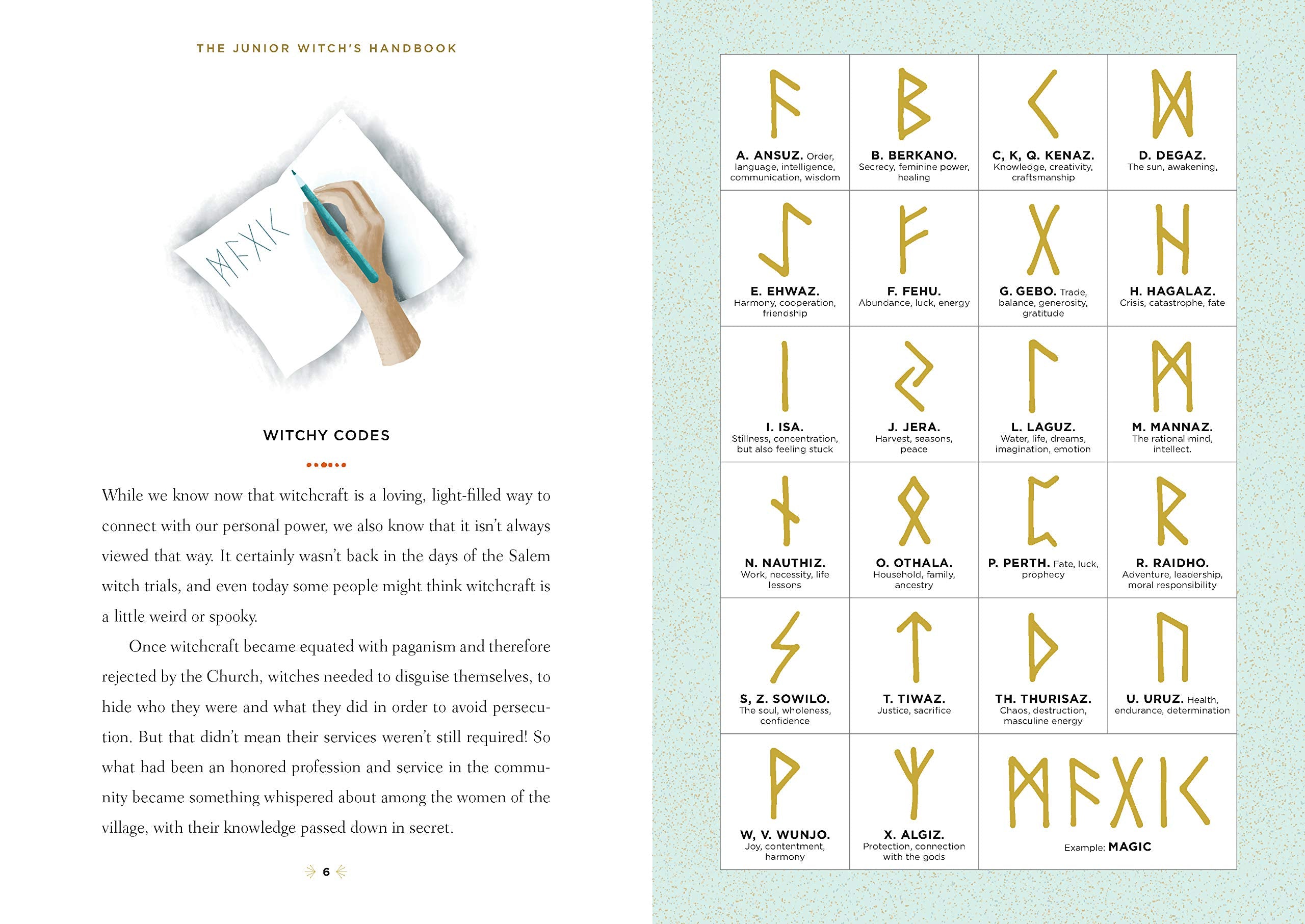 The Junior Witch's Handbook Kid's Guide to White Magic, Spells, and Rituals