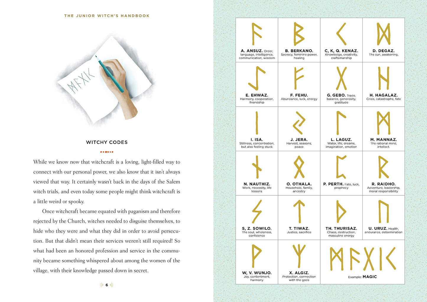 The Junior Witch's Handbook Kid's Guide to White Magic, Spells, and Rituals