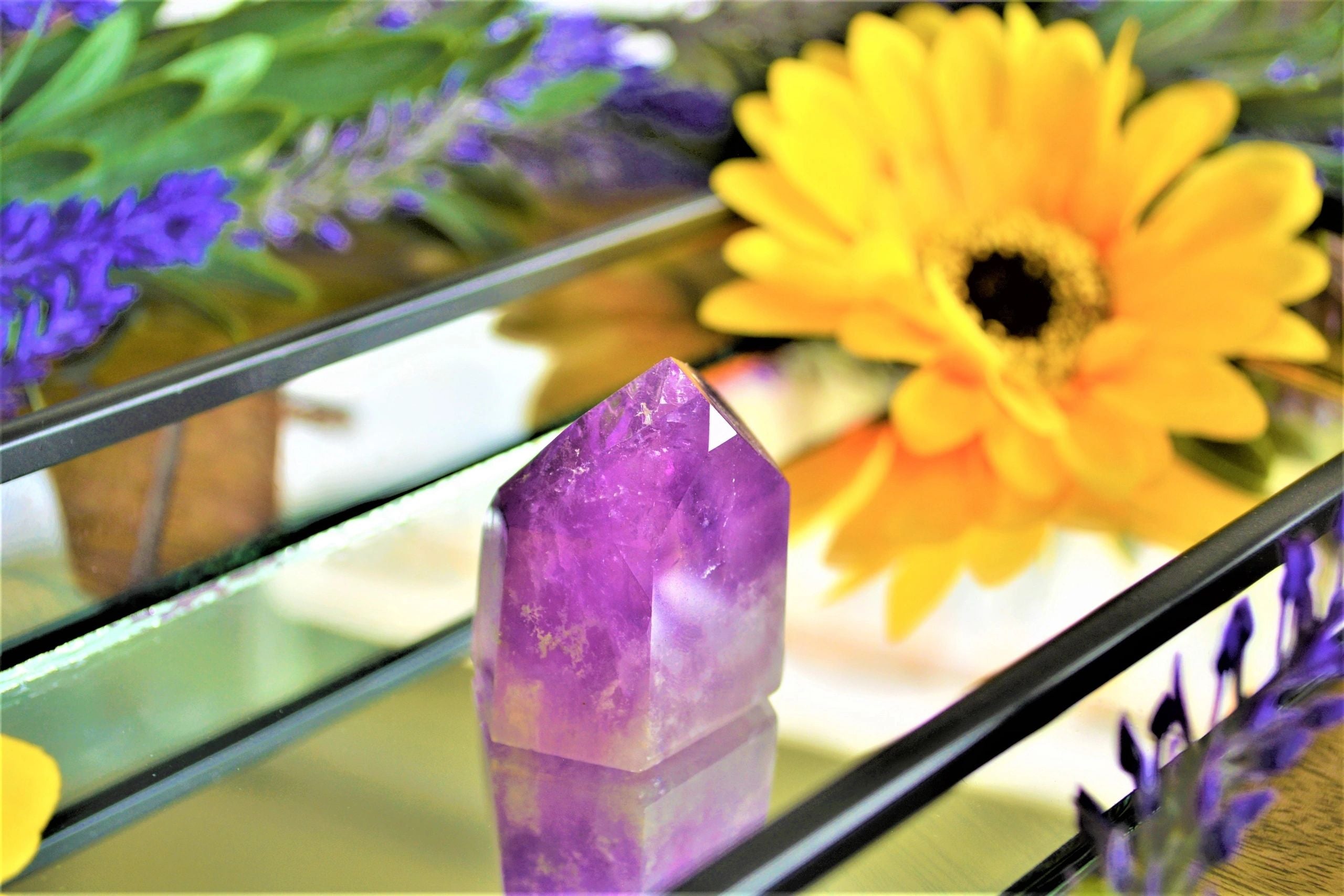 Amethyst Generator A Grade Small (thick)