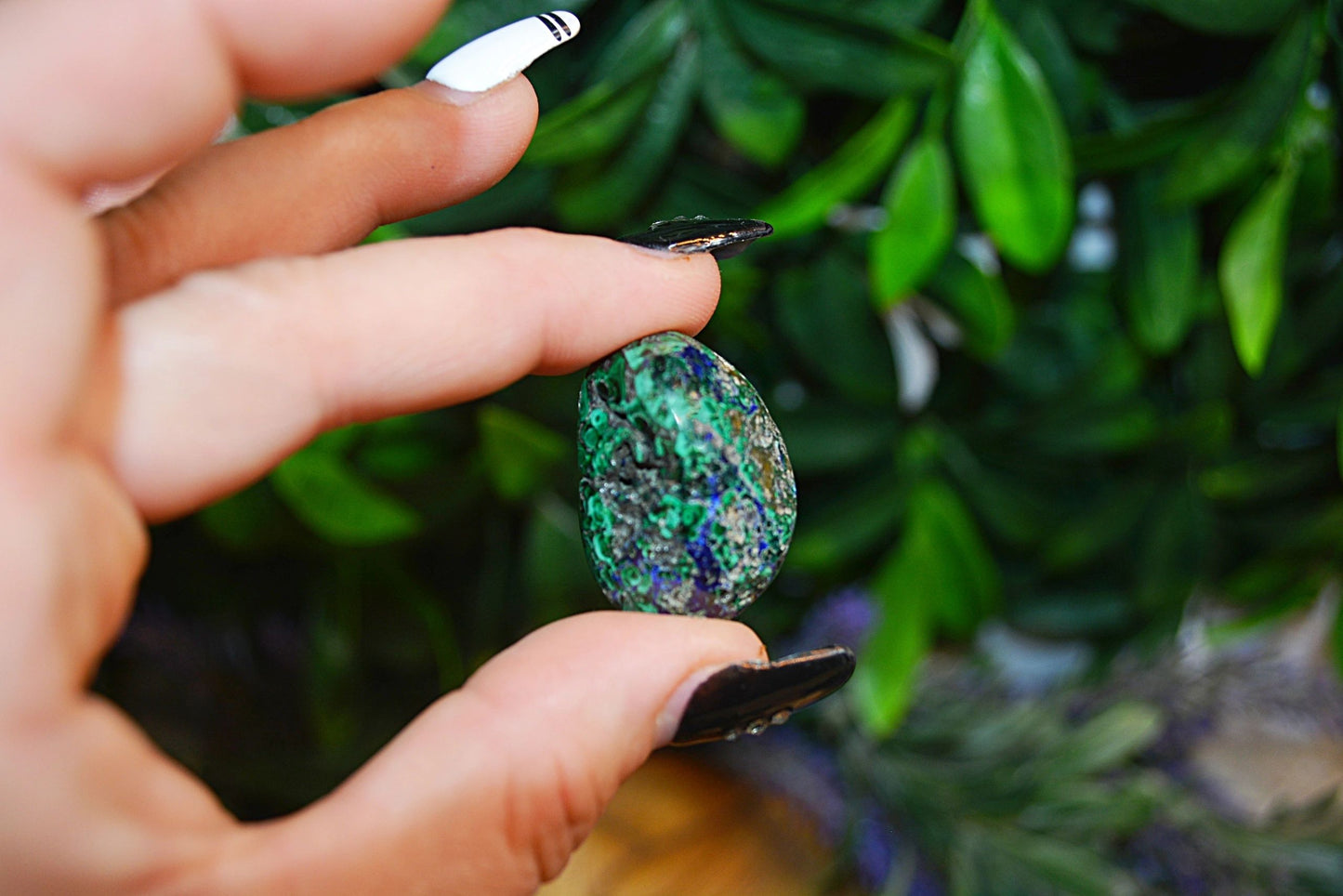 Azurite & Malachite Tumble Medium