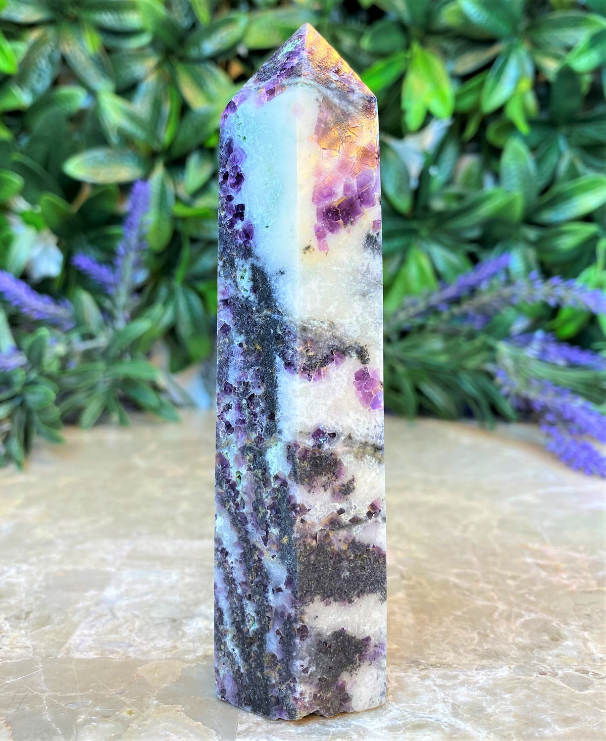 Purple Zebra Jasper Mosaic Generator