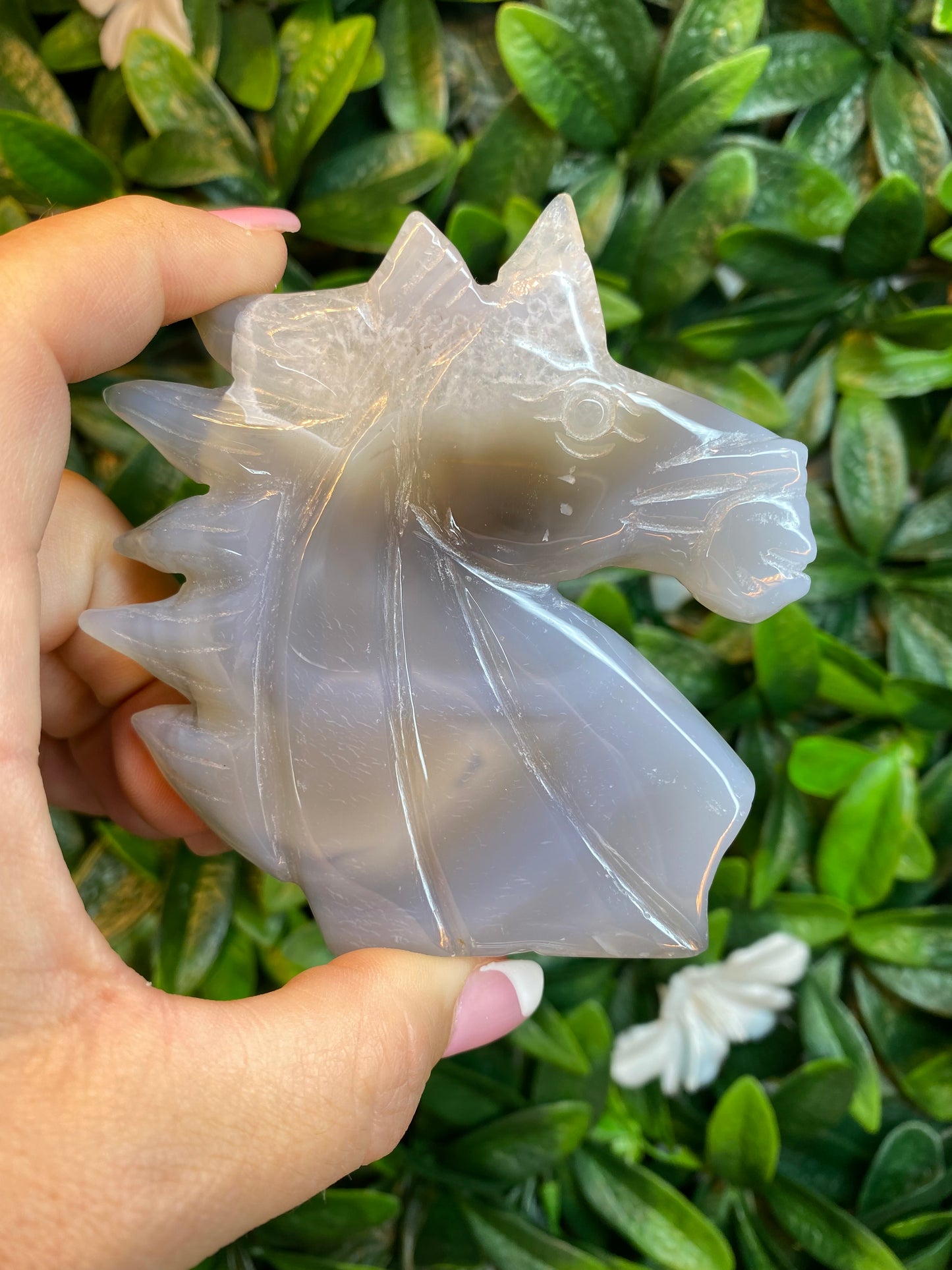 Crystal Unicorns - Agate & Angel Aura Quartz