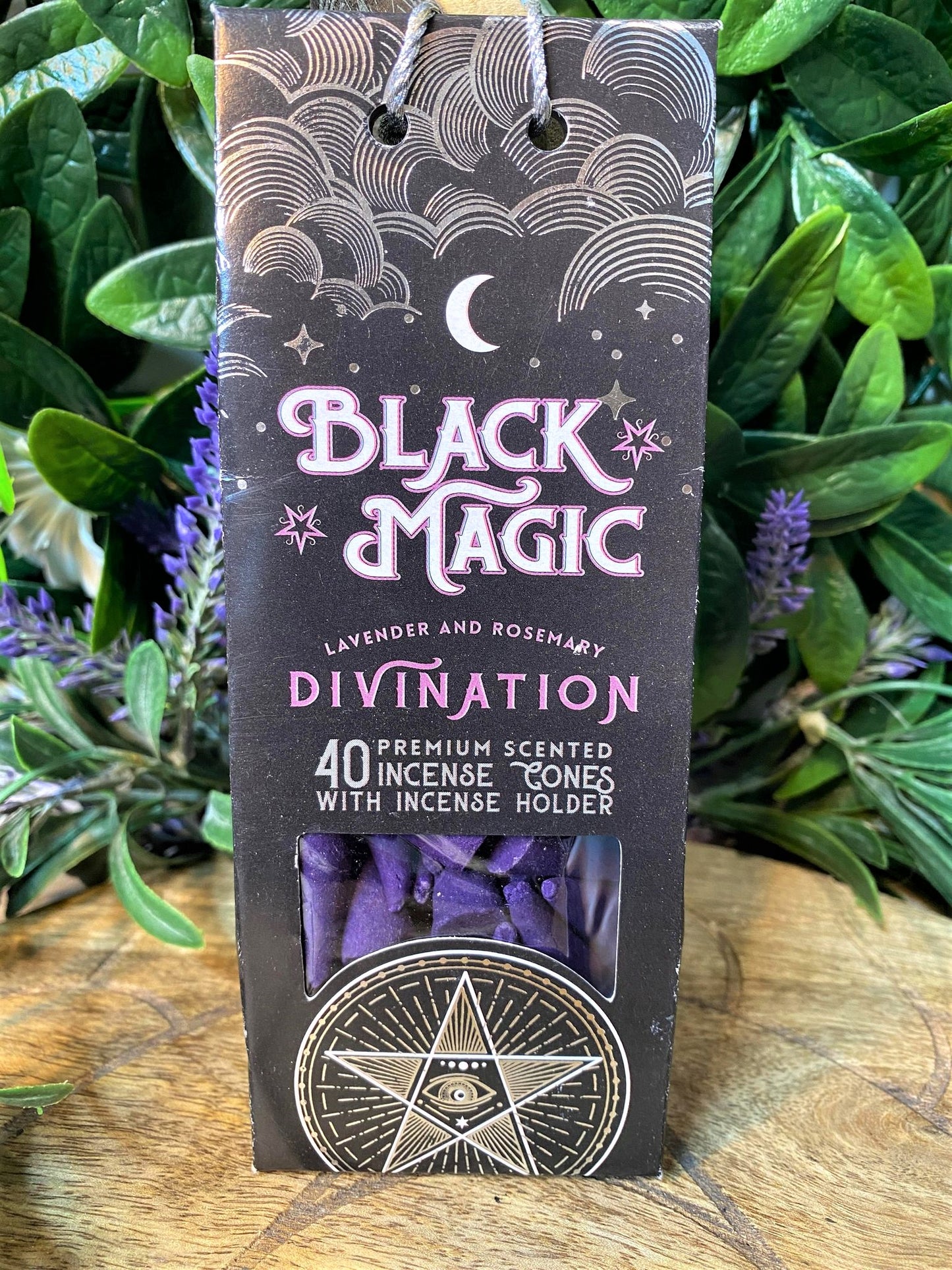 Black Magic Incense Cones