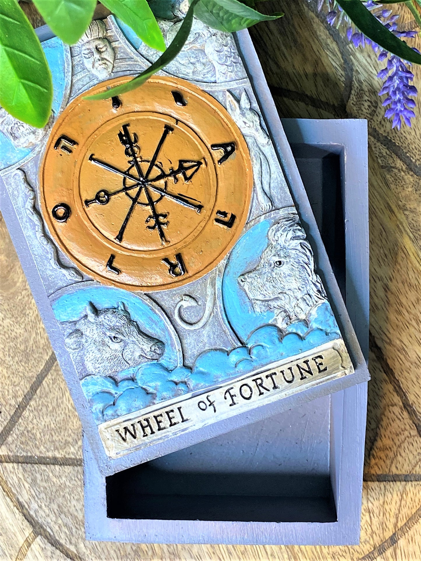 Wheel of Fortune Tarot/Jewellery/Crystal Box