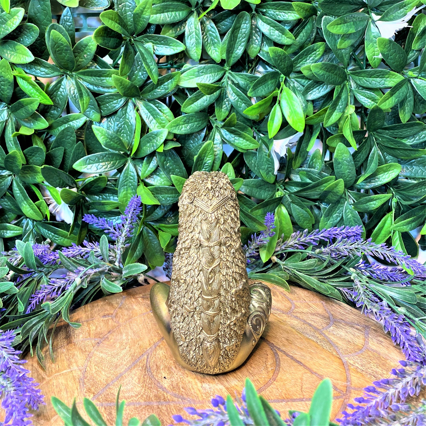 Golden Mother Earth Goddess Figurine