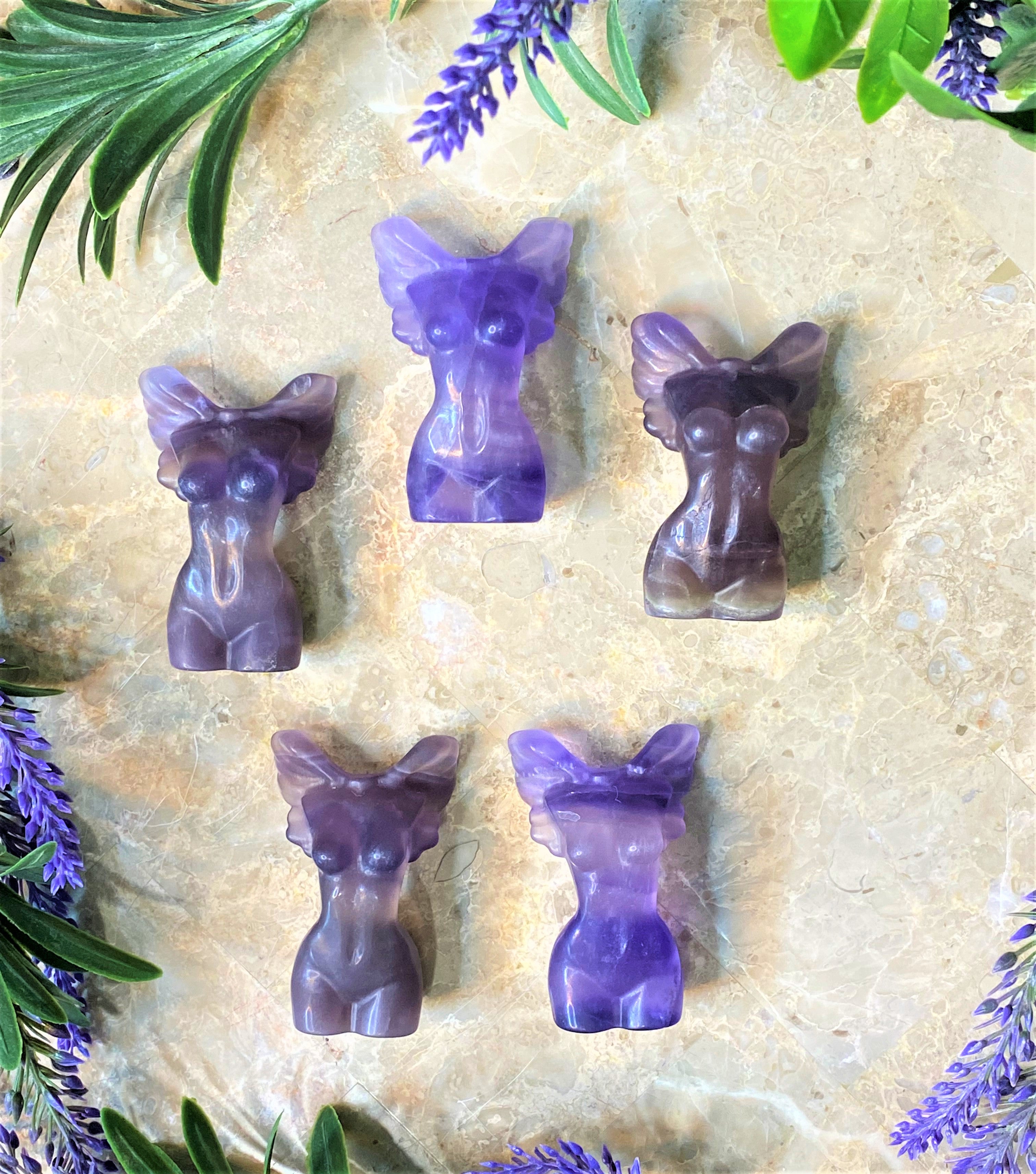 Fluorite Angel Bodies