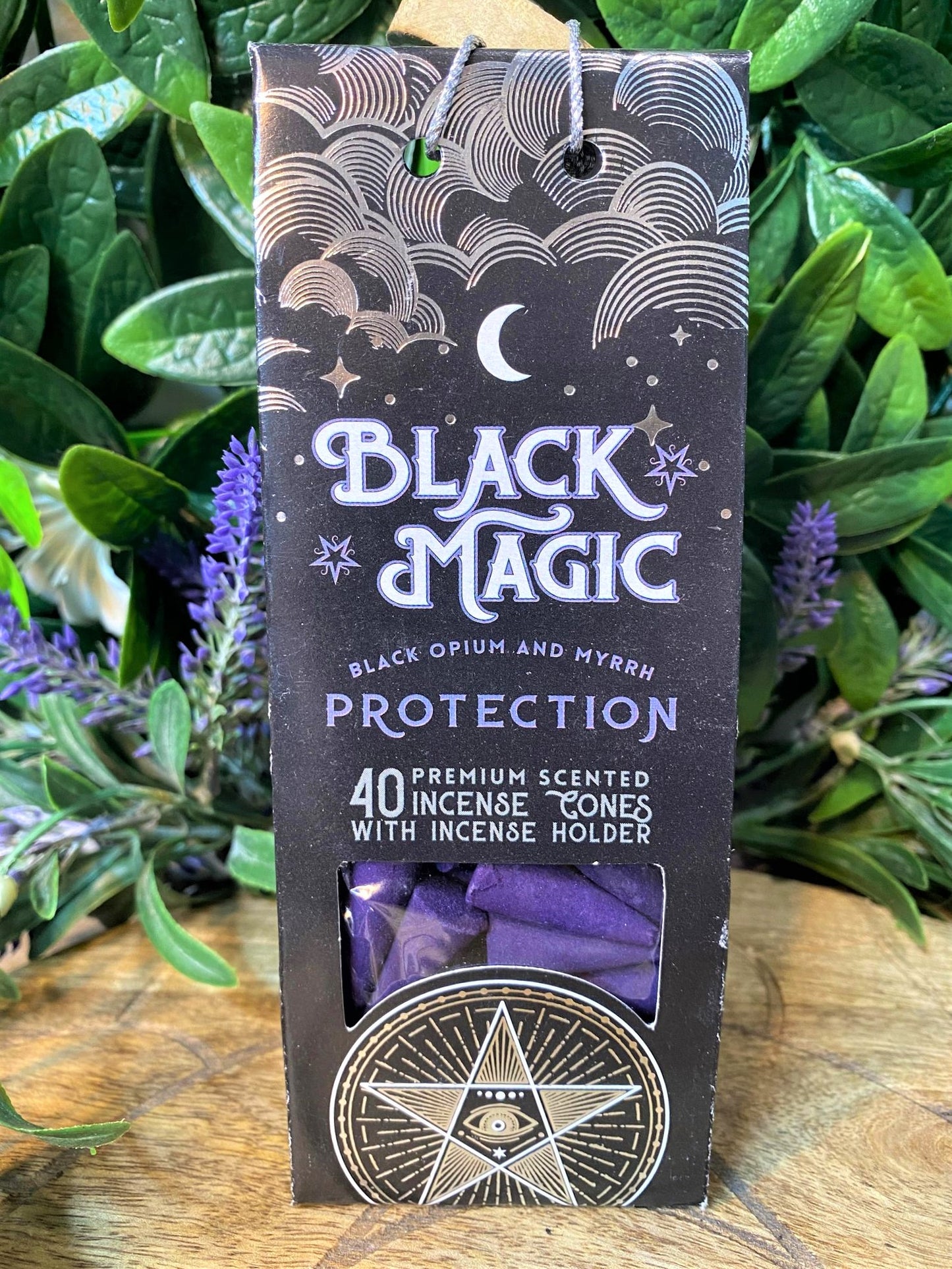 Black Magic Incense Cones