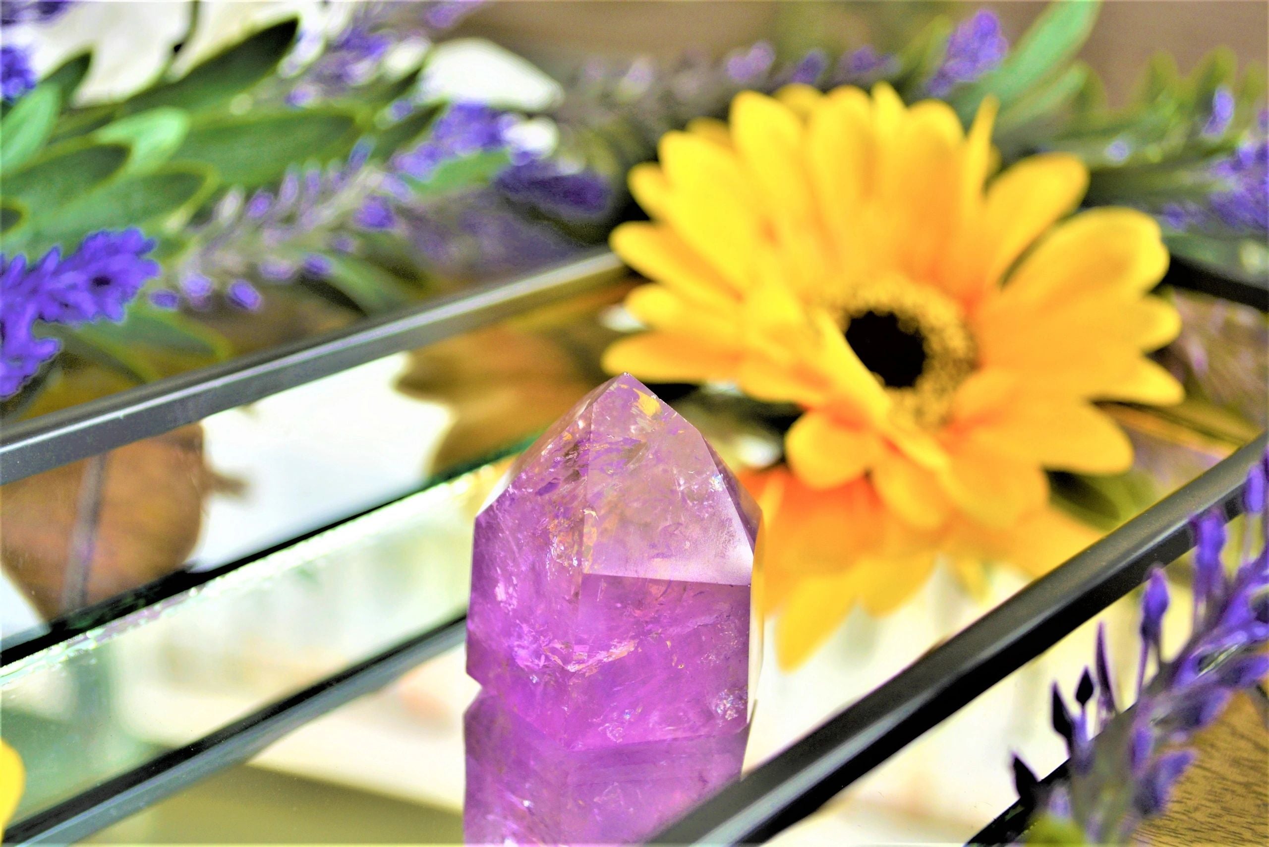 Amethyst Generator A Grade Small (thick)