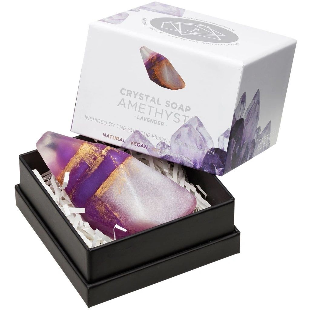 Amethyst Crystal Soap