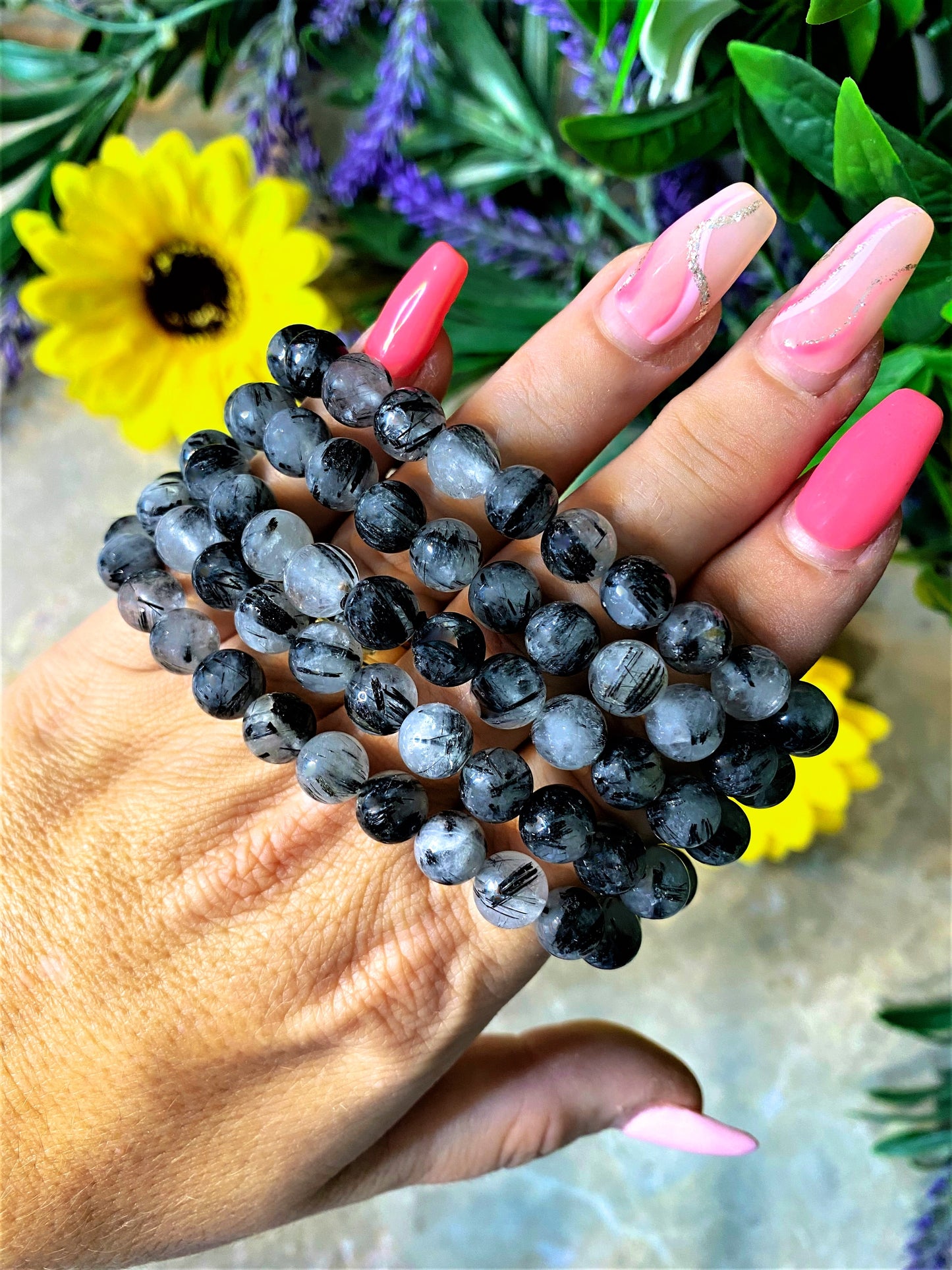 Tourmaline Quartz Bracelet - 8mm