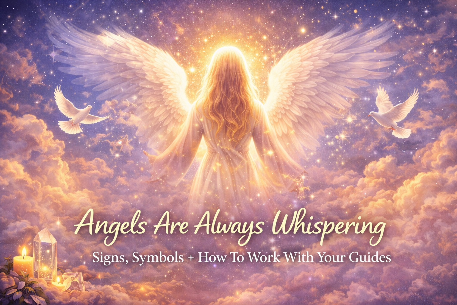 Angels Are Always Whispering: Signs, Symbols + How To Work With Your Guides