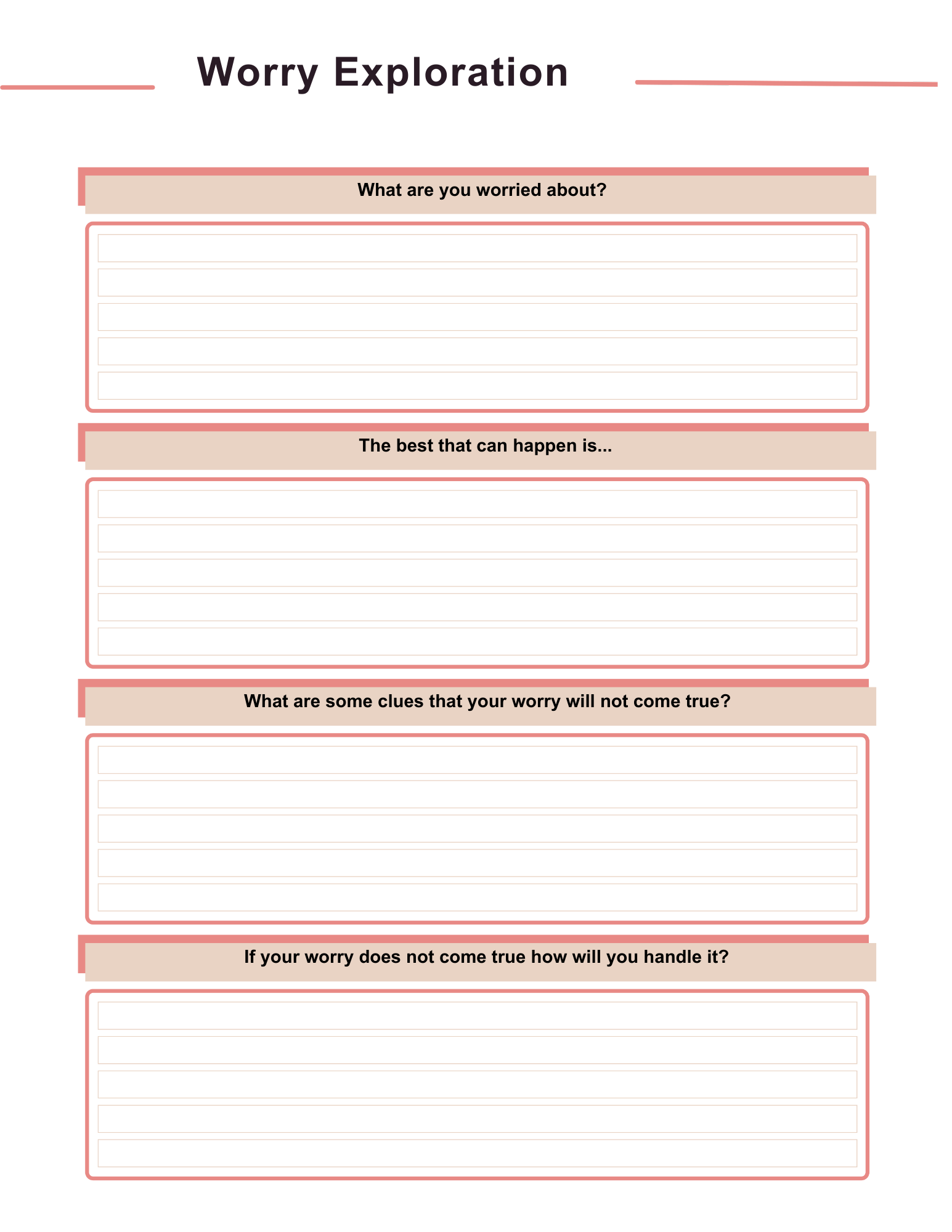 Stress Processing Journal