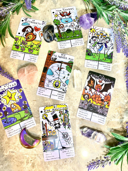 Doodle Tarot - Large or Mini