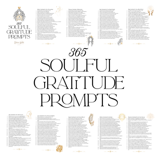 365 Soulful Gratitude Prompts