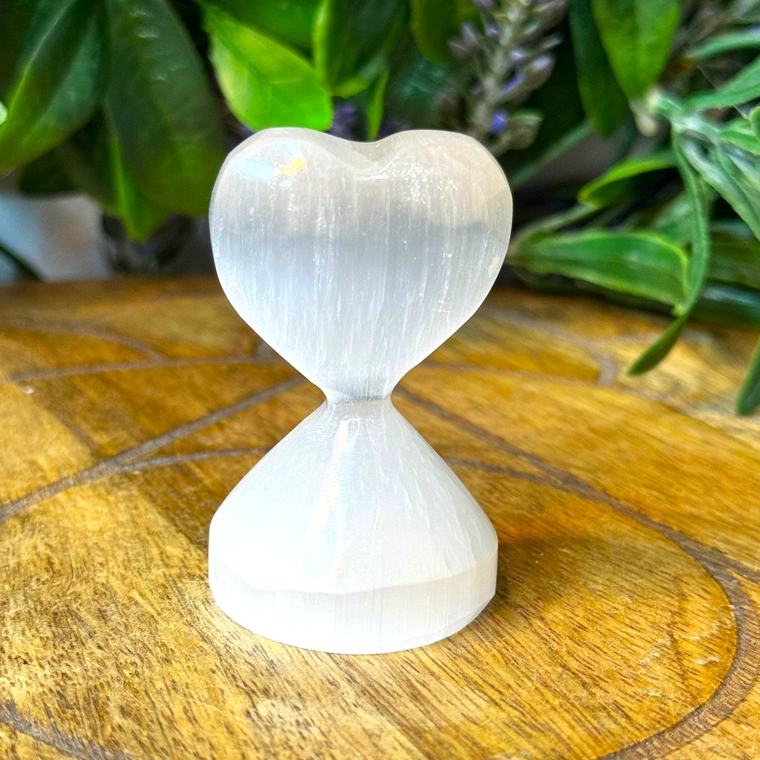 Selenite Heart
