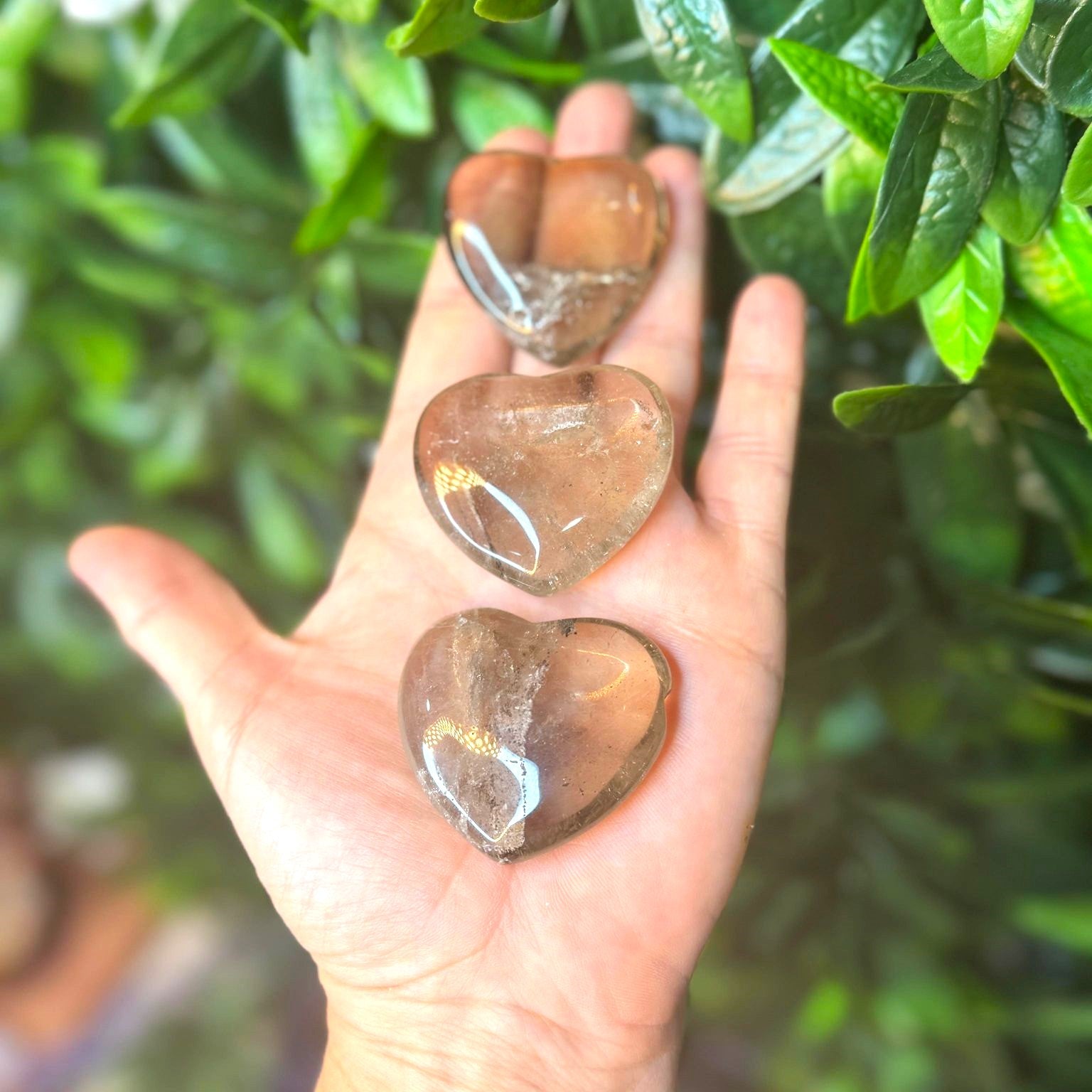 Smokey Quartz Heart