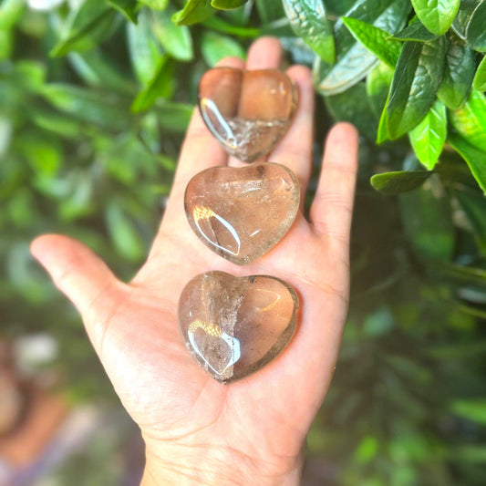 Smokey Quartz Heart