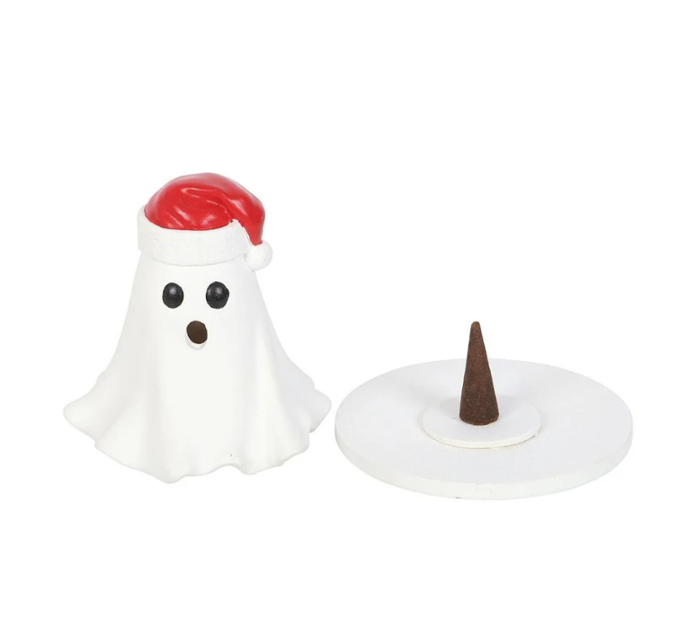 Christmas Ghost Tealight and Incense Holder