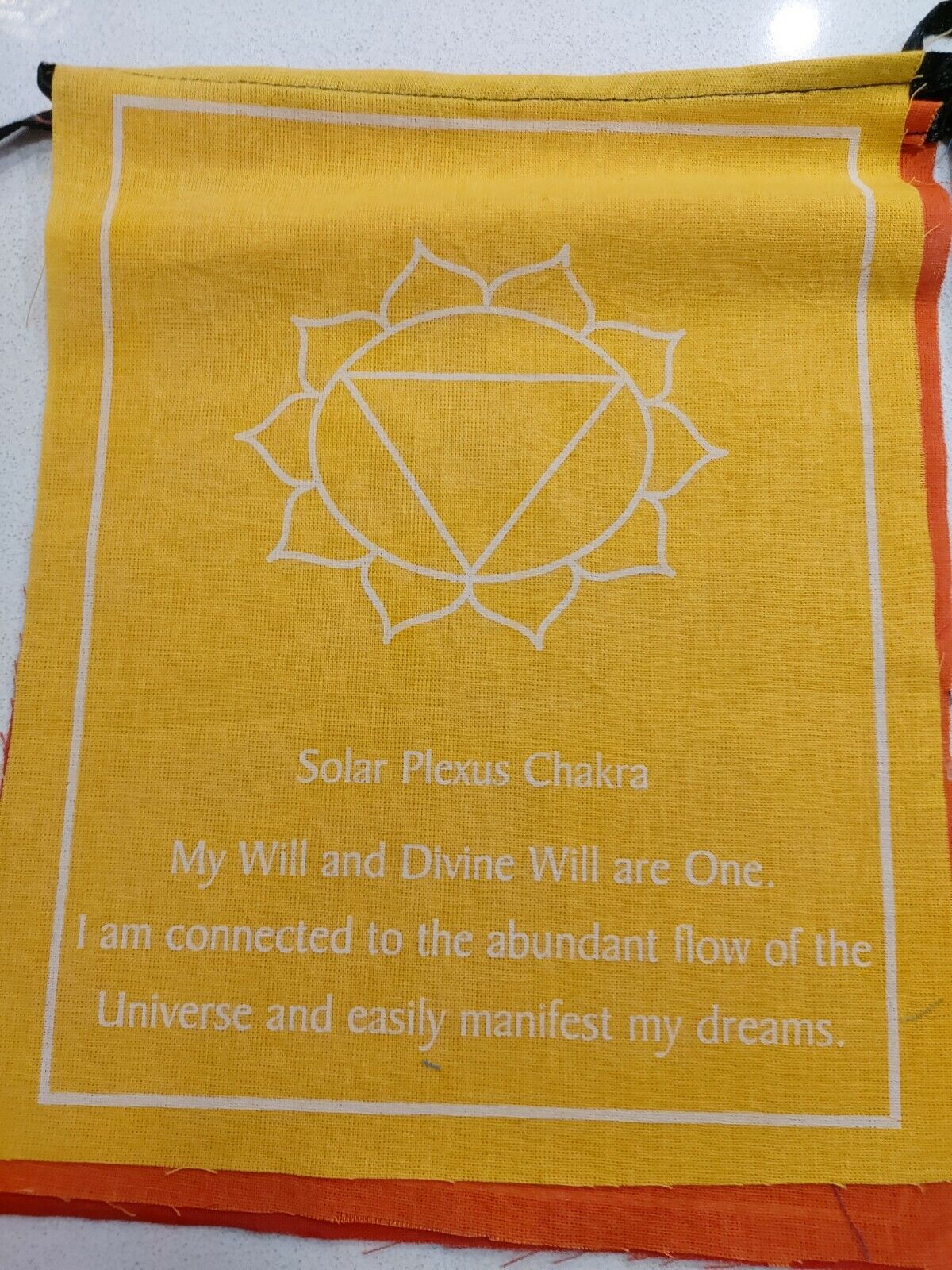 Chakra Affirmation Prayer Flags