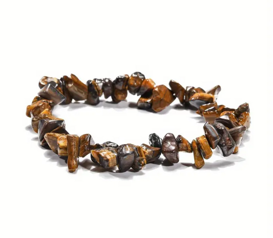 Tiger Eye Chip Bracelet