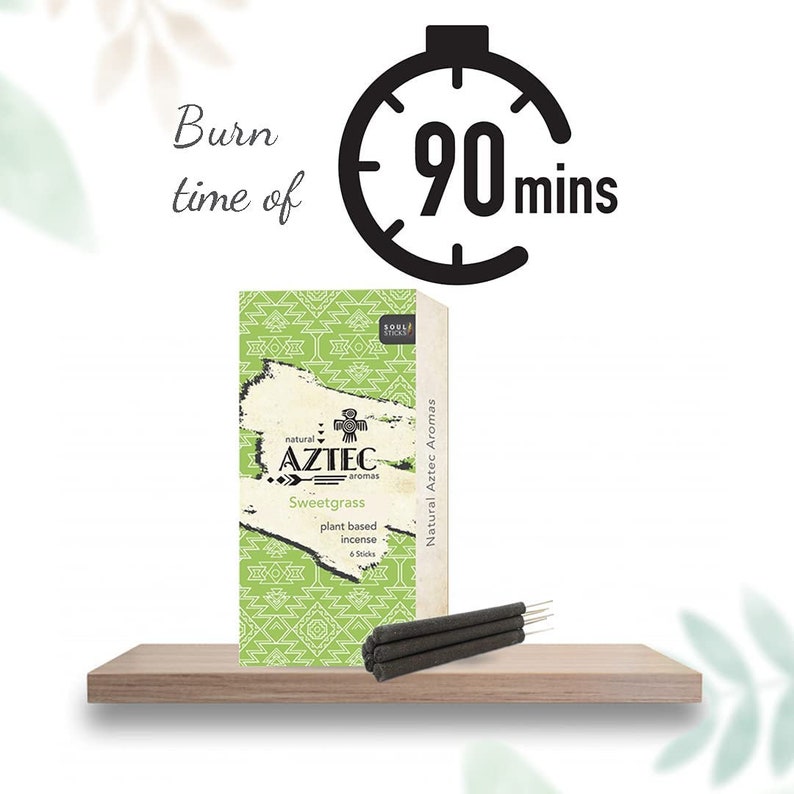 AZTEC Sweetgrass Plant Based Incense