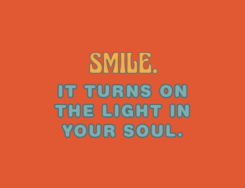 Happiness Words of Inner Joy cards