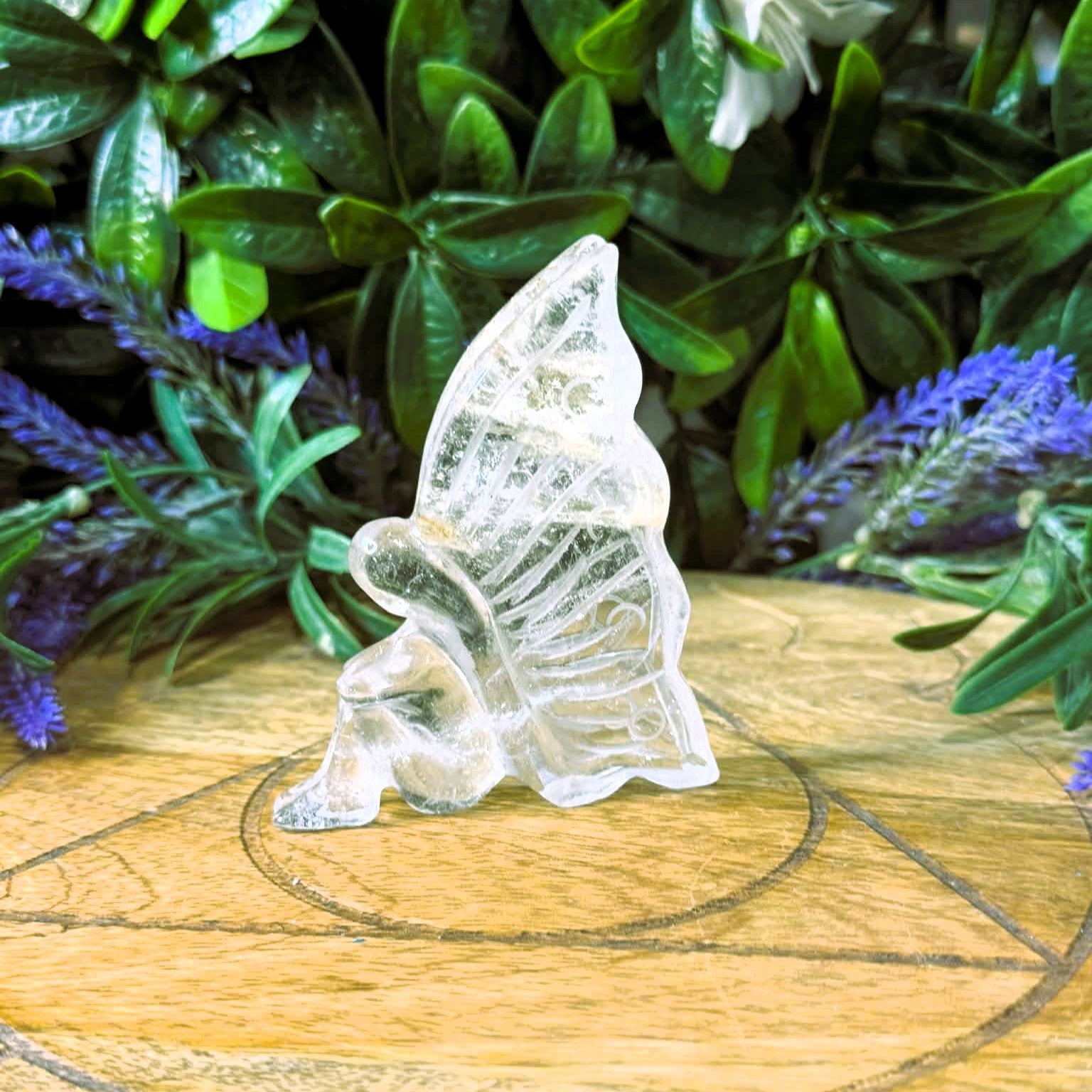 Smokey Quartz Fairy Angel