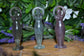 Fluorite Carved Goddess Totem - Standing